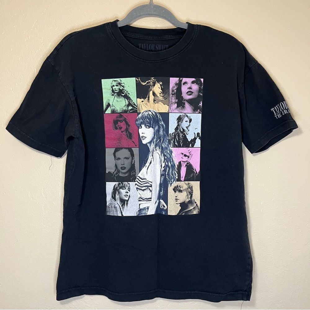 Taylor Swift The Eras Tour Tshirt concert tee merch black size small